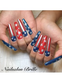 エスフィーネイルサロン ブリーユ(Esfy nailsalon Brille)/アメリカネイル