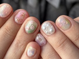 春っぽうるちゅるネイル