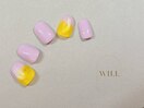 春色グラデネイル