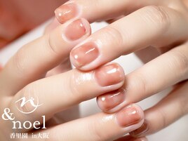 ニュアンスちゅるんネイル