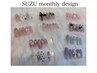 《ネイル》SUZU指名限定◆4月トレンド定額デザイン※パラジェル無料 ¥6500