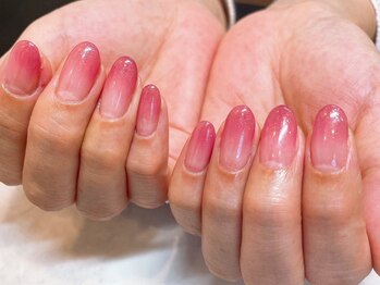 ジャストネイル ラヴィ店(JustNail)の写真/【オフ・ケア込/ワンカラーorラメグラ¥5500】パラジェル取り扱い店◎シンプルだけど可愛い手元に♪
