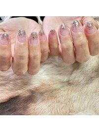 ラメグラデーション
