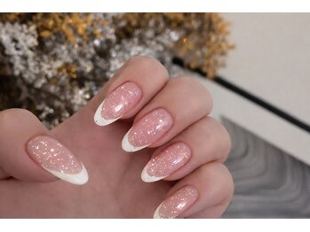 ローブ 銀座(Robe.)/フレンチ×オーロラグリッター