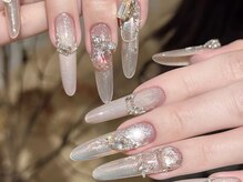 ナユキネイル 渋谷店(NA.YUKI NAIL)/華やかアート