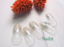 ネイリット 銀座(Nailit)/ ラメグラネイル ¥7300【¥8030】