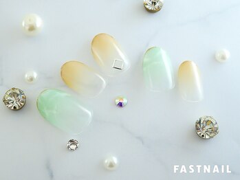 ファストネイル 立川店(FAST NAIL)/やわらか春色グラデネイル¥6600
