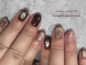 シナネイル 清澄白河店(SHINA NAIL)/おまかせデザインネイル♪