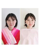 アンドチャーム(&charm)/透明感ある上品で可愛い女性に