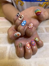 ブリリアント ネイル(Briliant Nail)/ポップで可愛い♪