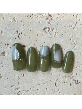ネイルサロンクリアヴィラ(nail salon clear villa)/trend &nbsp;nuance￥8990
