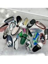 ソラール(SOLAR)/モード系ネイル☆