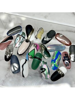 ソラール(SOLAR)/モード系ネイル☆