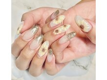 ビーメルシー 天満橋(bea.merci)/夏ひまわりネイル