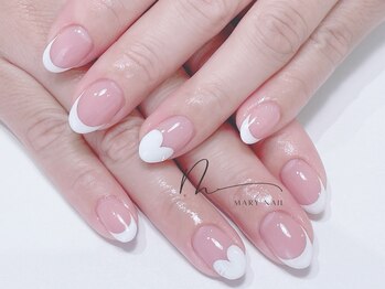 マリイ ネイル(MARY NAIL)/ハートフレンチ