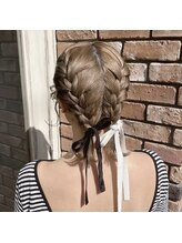 アジル(asile)/ウェディング　前撮りヘア