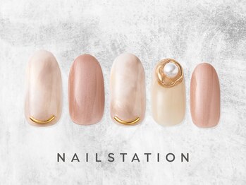 ネイルステーション 大船ルミネウィング店(NAIL STATION)/大人レディーネイル／パラジェル