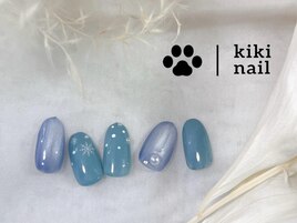 11.12月定額A/雪の結晶ネイル