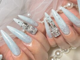 ロングネイル/ワンホン/長さだし