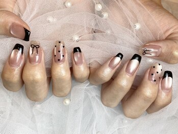 黒フレンチ×マグネット♪