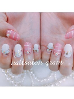 グラント(NAIL SALON&SCHOOL grant)/定額ジェル6900円