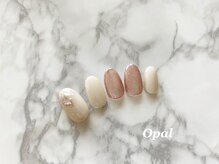 オパール(Opal)/夏のオフィスネイル