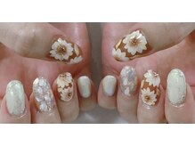 ネイルサロン ビューティーマジック 川口店/ヒマワリネイル