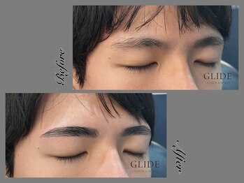 グライド アイブロウアンドビューティー(GLIDE)/パーマで濃く太く！