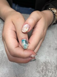 お任せニュアンスネイルアート