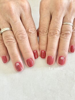 ル ソレイユ(Le soleil)/ワンポイントフラワーbyあやか