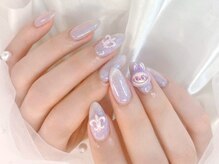 ドルチェネイル(Dolce.Nail)/マグネット×ラブブ×クロム♪