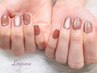 定額ネイル【上品×トレンド♪】8300円→7800円/当店人気NO.1