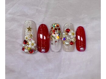 クリスマスネイル