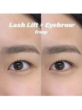 フリープシビル(freep sibil)/まつげパーマ×美眉スタイリング