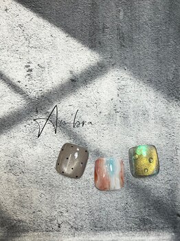 ネイルアンブラ 天王寺店(Nail Ambra)/フット親指6700(2026.4～)