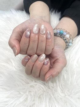 はあとねいる 我孫子天王台店の写真/シンプルなオフィスネイル～華やかアートデザインまでご用意◎あなたに似合うデザインが見つかる★