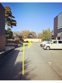 アンプティボヌール(Un P'tit Bonheur)/サロンまでの道案内7