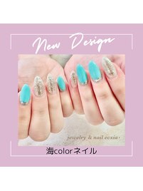 海colorネイル