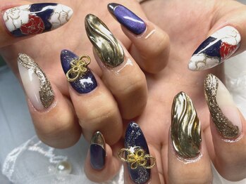 エム(M)の写真/★当店人気No.1メニュー《hand》持ち込みデザイン￥10,000★完成度の高い持ち込みデザインが高評◎