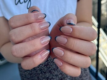 ザ コモン ネイル恵比寿(the common nail)/カラーフレンチネイル