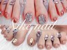 【フットネイル】2本アート¥8000