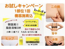 ご新規様対象導入キャンペーン第1弾！パーツコース12/1スタート