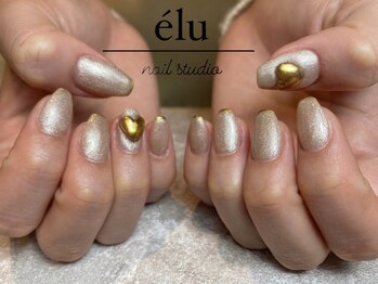 エル(elu)/パラジェル　ハートネイル