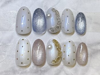 ネイルサロン ブリオン(Nail Salon Bullion)/スウィートフリルネイル