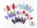 10月の特別ジェル￥6990☆リボン