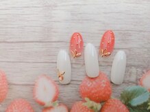 ネイルサロン&スクール ジーナ(GINA)/いちご狩り　ストロベリーネイル
