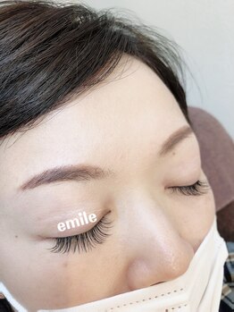 エミルアイラッシュ 東高円寺店(emile EYELASH)/最高級セーブル120本