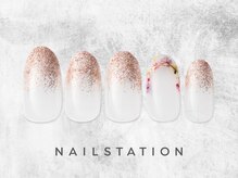 ネイルステーション ルミネ町田店(NAIL STATION)/キラキラネイル／パラジェル
