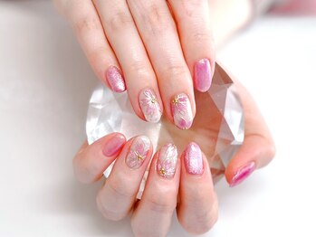 ラーシューシュ(la-chou-chou)/華やかネイルコース ¥7500