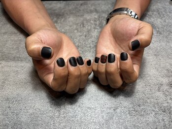 ジェントル(GENTLE)/メンズネイル/マットワンカラー